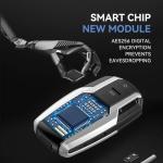 OMIZN BK Walkie Talkie Unlimited Range, 4G LTE POC Two Way Radio with AES256 Encrypted Noise Reduction Type-C Charging for Commercial, Industrial, Family, Security, Outdoor