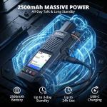 TomoLink PoC Radio 2-Pack - Unlimited Range 4G LTE Walkie Talkies for Adults