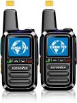 Global Lifetime Free Walkie Talkies Unlimited Range 4G LTE PoC(Push-to-Talk Over