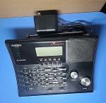 Uniden Bearcat BC340CRS Scanner AM/FM Radio Alarm Clock Weather 100 Channels