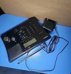 Uniden Bearcat BC340CRS Scanner AM/FM Radio Alarm Clock Weather 100 Channels