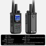 4G POC Network Radios with Pre-Paid SIM Card Walkie Talkies Unlimited Range 5...