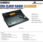 Police Scanner Digital Uniden Emergency Alert Scanners Weather Fire FM Radio