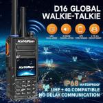 (Lifetime Free) Rapid Dual-Mode GPS Global Unlimited Range Walkie Talkies Long Range Two Way Radio with 4G LTE PoC & UHF PTT,Encrypted Calls,IP68 Waterproof for Outdoor,Logistics & Emergency(8-Pack)