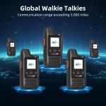 Global Lifetime Free Walkie Talkies Unlimited Range 4G LTE Poc(Push-To-Talk over