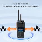 (Lifetime Free) Rapid Dual-Mode GPS Global Unlimited Range Walkie Talkies Long Range Two Way Radio with 4G LTE PoC & UHF PTT,Encrypted Calls,IP68 Waterproof for Outdoor,Logistics & Emergency(8-Pack)