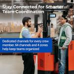 KENWOOD ProTalk NX-P1202AV VHF Two-Way Portable Radio, 4 Radio Value Pack, 2W, 64 Channels & 4 Zones, 1,000 mW Loud Speaker, 11 Mil-Spec 810 (C/D/E/F/G) & IP54/55