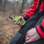 Talkpod N39plus Rapid Walkie Talkie Unlimited Range, PoC Radios Nationwide PTT Two Way Radios Long Distance for Family, Logistics, Company with sim Card, 2 Pack (Green)