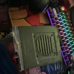 Vintage Military Surplus Radio/Communications Unit w/ Built-In Speaker no cable 