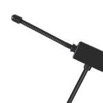 ACEIRMC VHF UHF Car Truck Police Scanner Adhesive Mount Antenna, Compatible with Uniden Bearcat Whistler Radio Scanner, BNC Male Connector, 3m Cable, Black