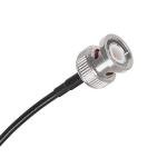 ACEIRMC VHF UHF Car Truck Police Scanner Adhesive Mount Antenna, Compatible with Uniden Bearcat Whistler Radio Scanner, BNC Male Connector, 3m Cable, Black