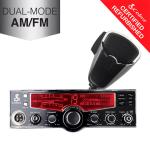 Cobra 29 LX Professional AM/FM CB Radio 4-Color LCD Certified Refurbished