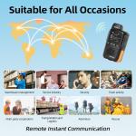 TIDRADIO TD-M13 Global Rapid Walkie Talkies Unlimited Range 4G LTE POC Radio