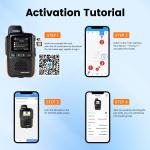 TIDRADIO TD-M13 Global Rapid Walkie Talkies Unlimited Range 4G LTE POC Radio