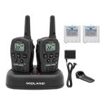 22 Channel FRS Walkie Talkies - Extended Range Two Way Radios, Silent Operation,