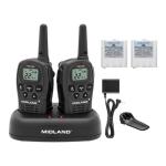 22 Channel FRS Walkie Talkies - Extended Range Two Way Radios, Silent Operation,