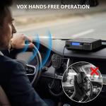 Radioddity DB35-G GMRS Mobile Radio, 35W High Power Transceiver with Detachable Control Panel, UHF/VHF Dual Band Receiver, NRC Noise Reduction, Programming Cable, Long Range for Jeep Truck Off Road