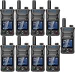 OMIZN T6 Ultra-Slim Global Walkie Talkie Unlimited Range Over 4G LTE, AES-256 Encrypted PoC Two Way Radio for Security, Family, Outdoor, Business