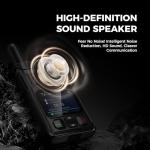 OMIZN T6 Ultra-Slim Global Walkie Talkie Unlimited Range Over 4G LTE, AES-256 Encrypted PoC Two Way Radio for Security, Family, Outdoor, Business