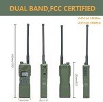 Baofeng Radio AR-152 Ham Radio Handheld 10W Long Range Rechargeable Military Grade Upgrade UV-5R Two Way Radio with Tactical Antenna and Programming Cable Battery (2 Pack)