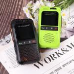 TIDRADIO TD-G100 Rapid Unlimited Range 4G LTE PoC Walkie Talkies Long Range with SIM Cards, Nationwide 5000 Miles Two Way Radios, Global PTT for Family, Logistics,Construction site,Green-2 Pack