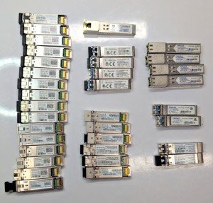 LOT OF 35 Ericsson CPRI & 10G Base Plus More SFP Transceiver Module
