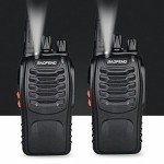 Walkie Talkies for Adults Long Range Baofeng BF-888S Professional Handheld 16 Channel Two Way Radio with Earpieces, Rechargeable Battery, Flashlight, Walky Talky for Family Hiking Skiing(10 Pack)