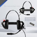 Arrowmax AHDH0032-BK-K2 PNR Noise Isolation Headphone Compatible with BaoFeng BTECH UV-5R UV-5RA UV-5RE UV-5R3 BF-F8HP UV-82HP Kenwood 2-PIN 2 Pin Radios NX-1200 NX-1300 NX-P1200 NX-P1300 NX-3220