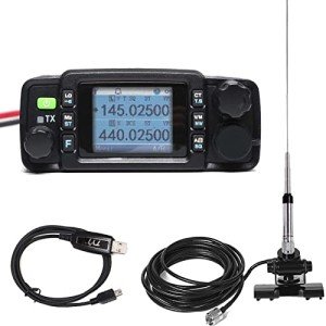TYT TH-8600 Mini 25 Watt Dual Band Amateur Radio Base, IP67 Waterproof Radio VHF: 144-148mhz (2m) UHF:420-450mhz (70cm) Car Mobile Transceiver with Free Cable