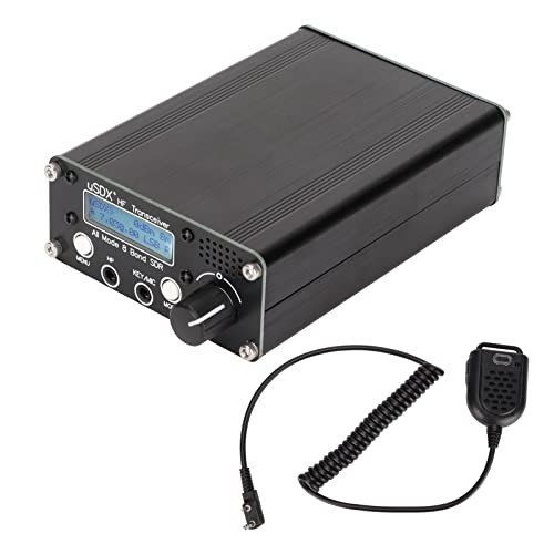 Usdx Usdr HF Qrp Sdr Transceiver, Mobile Transceiver SDR 8 Band Full Mode HF SSB QRP Radio Transceiver for Signal Receiving Equipment