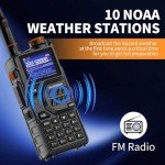 BAOFENG K5PLUS Ham Radio for Camping 4 Pack