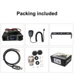 AnyTone Mini Size Dual Band Transceiver Mobile Radio VHF/UHF Radio AT-779UV