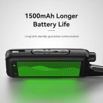 BAOFENG T20D Mini Portable Two Way Radios Long-Range Walkie Talkie Set (6 Pack) with Six Way Charger for Outdoor Adventures and Emergency Communication
