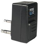 PRYMEBLU® BT-501-V2 Bluetooth Wireless PTT Button and Headset Adapter(Version 2) - Fits: Kenwood, Baofeng, Wouxon, AnyTone, TYT 2-Pin Amateur Ham Radios