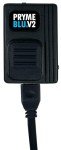 PRYMEBLU® BT-501-V2 Bluetooth Wireless PTT Button and Headset Adapter(Version 2) - Fits: Kenwood, Baofeng, Wouxon, AnyTone, TYT 2-Pin Amateur Ham Radios