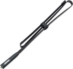 ABBREE Ham Radio Antenna 42.5-inch Long Range SMA-Female Dual Band 144/430Mhz Foldable CS Tactical Antenna for Baofeng UV-5R BF-F8HP 5RM UV-21R K5PLUS AR-152 GM-15 Pro GM-5RH UV-5G Plus Two Way Radio