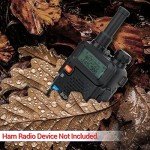 BaoFeng Antenna Stubby Antenna UHF 400-470MHz Two Way Radio Antenna Replacement Walkie Talkie Mini Antenna 1.77inch SMA Female for Kenwood Wouxun Baofeng BF-F8HP UV-5R UV-82 BF-888S(2 Pack)