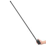 ABBREE Ham Radio Antenna 42.5-inch Long Range SMA-Female Dual Band 144/430Mhz Foldable CS Tactical Antenna for Baofeng UV-5R BF-F8HP 5RM UV-21R K5PLUS AR-152 GM-15 Pro GM-5RH UV-5G Plus Two Way Radio