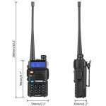 Baofeng UV-5R Official Dual-Band Ham Radio Scanner 5W Two-way Walkie Talkie