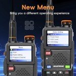 BAOFENG 5RH PRO GPS Ham Radio 10W High Power, VHF/1.25M/UHF (4PSC Batteries, 8 Antennas), 8 Bands Long Range Two Way Radio Handheld, APRS, Air Band,NOAA,Tri Band,Upgrade of BAOFENG 5RM-2 Pack Full Kit