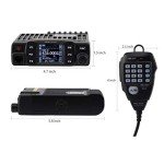 AnyTone AT-778UV Dual Band Transceiver Mobile Radio VHF/Uhf Radio for Car Vehicle Black