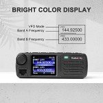 [New CPS & Firmware] Radioddity DB25-D Dual Band DMR Mobile Radio, 20W VHF UHF Ham Amateur Radio Digital Transceiver with GPS APRS, 4000CH 300,000 Contacts, Dual Time Slot Tier II with RS58 Speaker