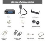 AnyTone AT-6666PRO 10-Meter Mobile Transceiver Add a Dedicated Vehicle Antenna