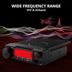 Radioddity VB70-B Mobile Radio Transceiver, 70W High Power VHF 144-148MHz HAM Radio with Bluetooth Connectivity, Air Band, NRC Noise Reduction, Wireless PTT, 510 Channels