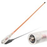 Baofeng Antenna VHF/UHF (144/430Mhz) 15.3-Inch Upgrade of 771 Long Range Dual Band Antenna SMA-Female for Baofeng UV-5R BF-F8HP 5RM UV-21R Quangsheng UV-K5 8 K5PLUS UV-17R AR-152 Ham Radio(Orange)