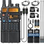 BAOFENG UV-5R Ham Radio 8W Dual Band Handheld