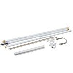 YNIBST 144/430MHz 2m/70cm Dual-Band Base Station Antenna, 200W 5.5/8.5dBi High Gain Fiberglass Antenna,for AnyTone BTECH Icom Motorola Mobile Transceiver Repeater