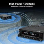 Retevis MA1 Ham Radio, 50W Cross-Band Mobile Transceiver, Long Range Ham Radio Base Station