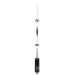 HYSHIKRA TC-B2M 1.8-36Mhz (160meter to 8meter) 50.7inch 120W Stainless Steel CB Mobile Base Antenna with PL259(UHF-Male) Connector for Yaesu Motorola Midland Icom Ham Mobile Radio Transceiver