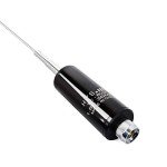 HYSHIKRA TC-B2M 1.8-36Mhz (160meter to 8meter) 50.7inch 120W Stainless Steel CB Mobile Base Antenna with PL259(UHF-Male) Connector for Yaesu Motorola Midland Icom Ham Mobile Radio Transceiver